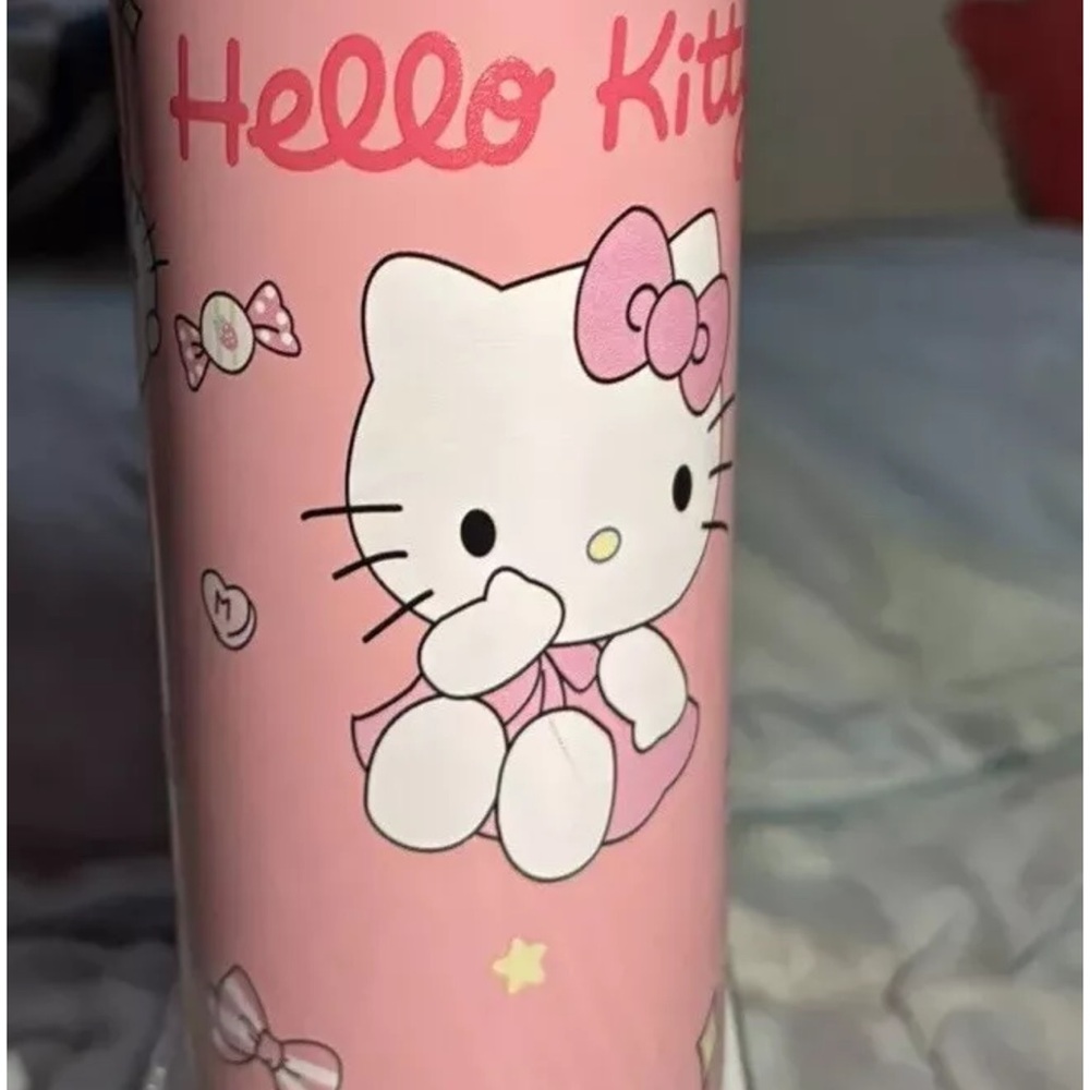 Hello Kitty Pink Water Bottle